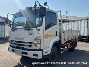 6 ล้อ อีซูซุ FRR 210 แรงม้า ปี 65 ไมล์น้อย กระบะคาร์โก้ ยาว 4.4 เมตร
