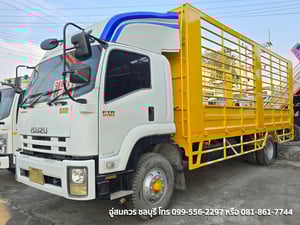 6 ล้อ อีซูซุ FTR 240 แรงม้า กระบะคอกสูง ยาว 7.5 เมตร 6 ล้อ อีซูซุ FTR 240 แรงม้า กระบะคอกสูง ยาว 7.5 เมตร