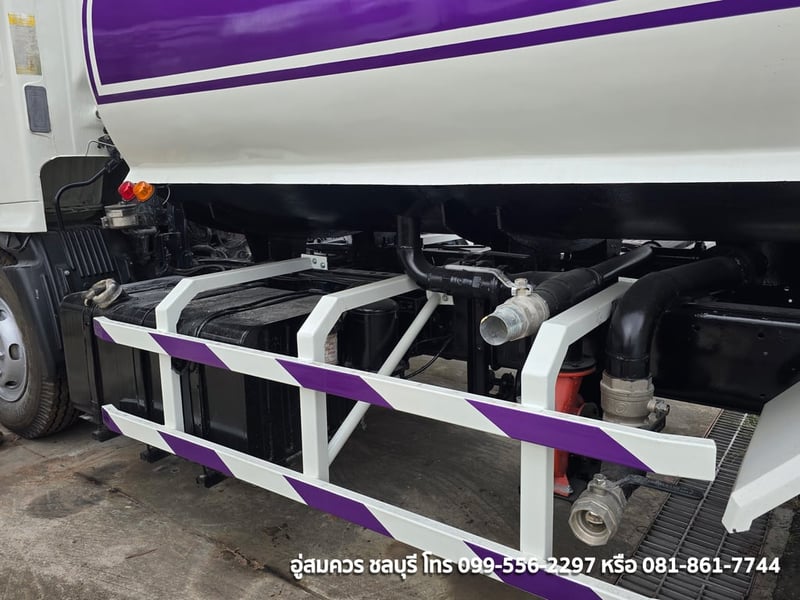 10 ล้อ ฮีโน่ เมก้า 2 เพลา เครื่อง 245 แรงม้า วางแทงค์น้่ำ 16,000 ลิตร