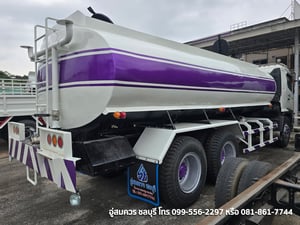 10 ล้อ ฮีโน่ เมก้า 2 เพลา เครื่อง 245 แรงม้า วางแทงค์น้่ำ 16,000 ลิตร