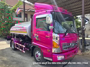 6 ล้อ ฮีโน่ เมก้า 210 แรงม้า (เก่าญี่ปุ่นจดใหม่ไทย) แทงค์สแตนเลส 6,000 ลิตร