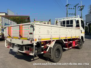 6 ล้อ อีซูซุ FRR 210 แรงม้า ปี 65 ไมล์น้อย กระบะคาร์โก้ ยาว 4.4 เมตร