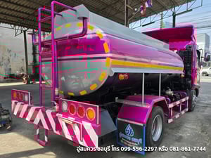 6 ล้อ ฮีโน่ เมก้า 210 แรงม้า (เก่าญี่ปุ่นจดใหม่ไทย) แทงค์สแตนเลส 6,000 ลิตร
