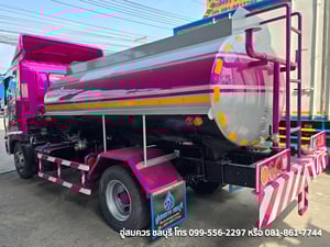 6 ล้อ ฮีโน่ เมก้า 210 แรงม้า (เก่าญี่ปุ่นจดใหม่ไทย) แทงค์สแตนเลส 6,000 ลิตร