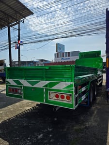 10 ล้อ ฮีโน่ เมก้า 212 แรงม้า เพลาเดียว กระบะเหล็ก ยาว 7 เมตร