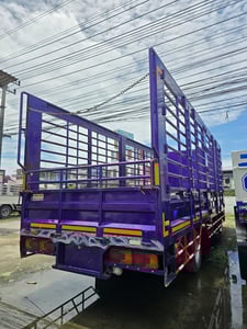 6 ล้อ ฮีโน่ เมก้า 210 แรงม้า ปี 66 กระบะคอกสูง 6.8 เมตร