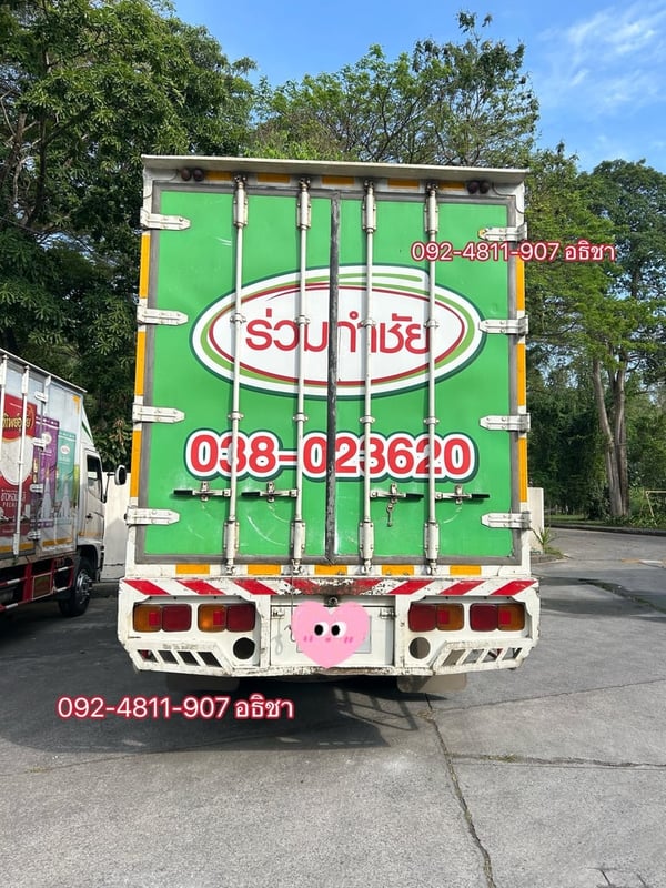 HINO FL 260แรงม้า รถบรรทุก 10ล้อ ตู้แห้ง ปี2014 HINO FL 260แรงม้า รถบรรทุก 10ล้อ ตู้แห้ง ปี2014