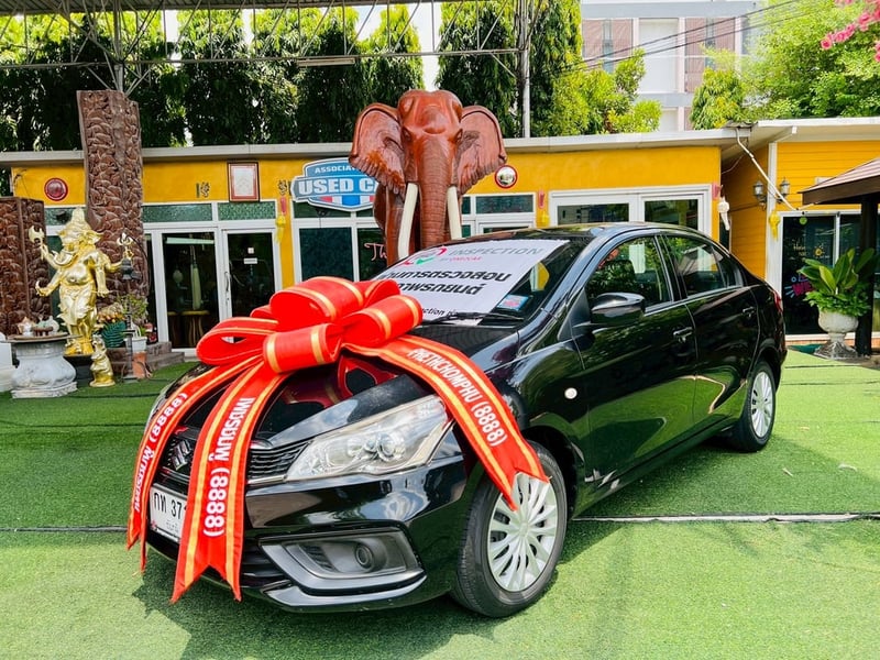 🚗 ซีดานไซส์บิ๊ก ห้องกว้างที่สุด มือเดียวป้ายแดง ไมล์สี่หมื่นโลแท้! 🚗 SUZUKI CIAZ 1.2 GL AT ปี 2020