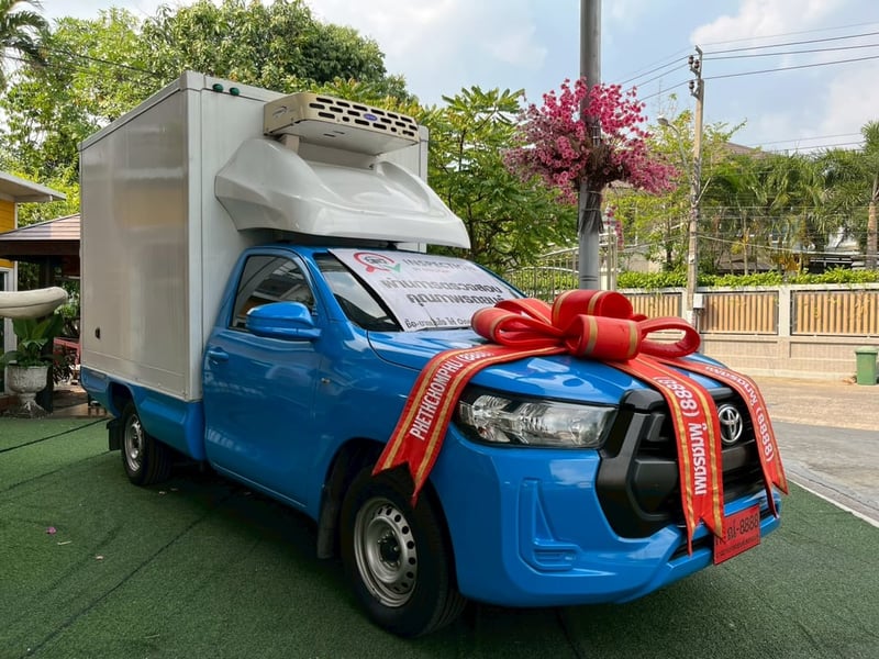 🛻 TOYOTA REVO SINGLE CAB 2.4 ENTRY MT ปี 2021 + ตู้แช่เย็น 🛻