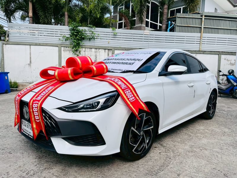 ✨ สวยหรู สปอร์ต ประหยัดสุดขีด! MG 5 1.5 X i-SMART (รุ่น TOP สุด) ปี 2024 ✨