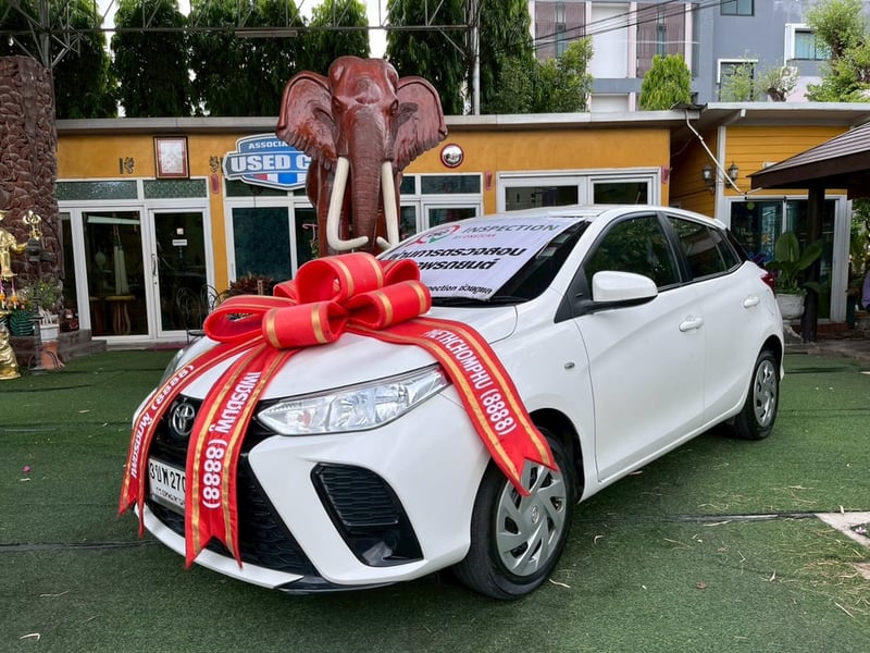 🚗 TOYOTA YARIS 1.2 ENTRY AUTO (เบนซิน+LPG) ปี 2022 🚗