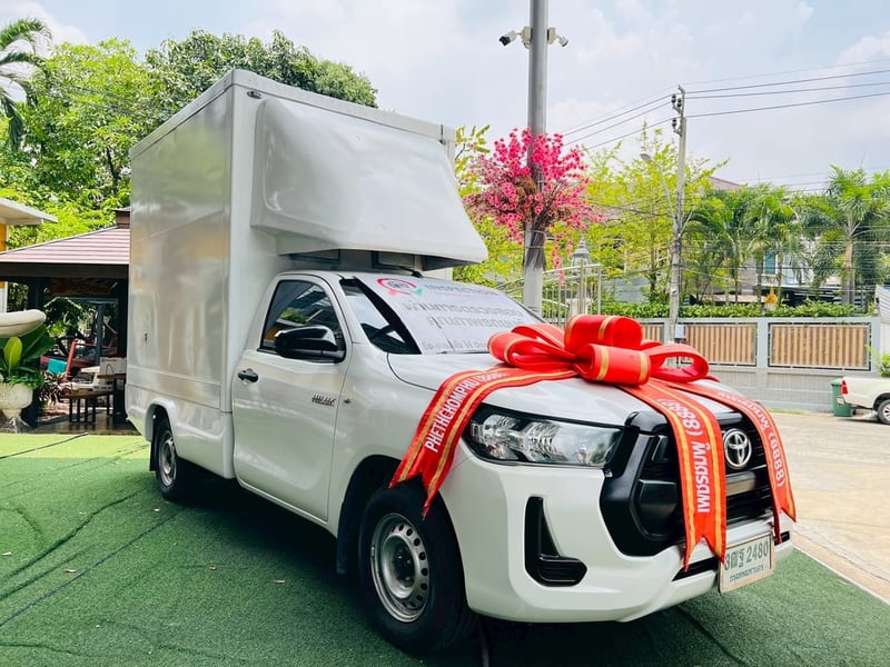 🚚 ผ่อน 6,xxx ตลอดสัญญา! Revo ตู้สูงสภาพนางฟ้า 🚚 TOYOTA REVO 2.4 ENTRY ปี 2021 + ตู้บรรทุกสูง 1.97 ม. พร้อมใช้ทันที!