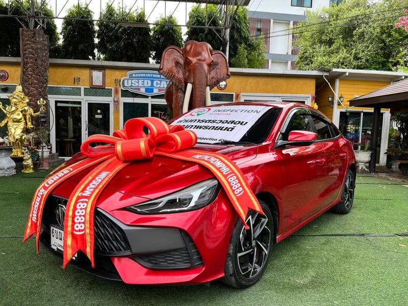 🏎️ รุ่นท็อปสุด! MG 5 1.5 X AUTO ปี 2025! 🏎️ 🏎️ รุ่นท็อปสุด! MG 5 1.5 X AUTO ปี 2025! 🏎️