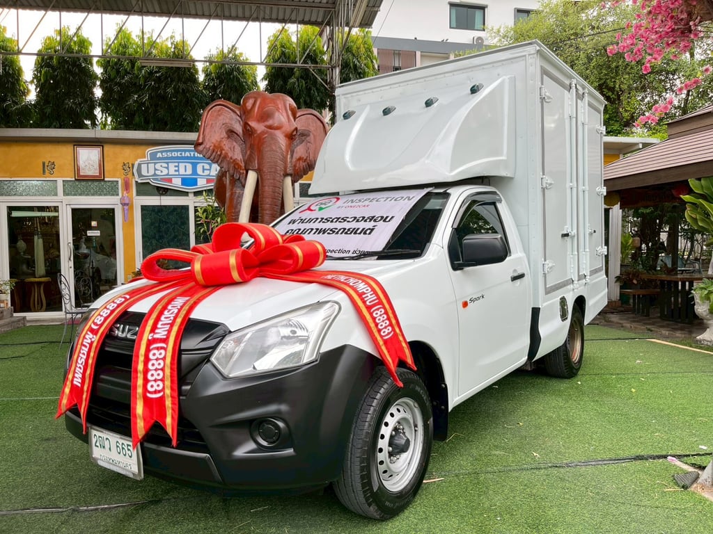 🚚 ISUZU D-MAX SPARK 1.9 MT! ปี 2019! ตู้เปิด 3 ด้าน! 🚚