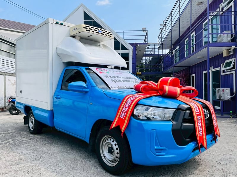 🛻 TOYOTA REVO SINGLE CAB 2.4 ENTRY MT ปี 2021 + ตู้แช่เย็น 🛻