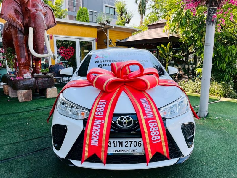 🚗 TOYOTA YARIS 1.2 ENTRY AUTO (เบนซิน+LPG) ปี 2022 🚗