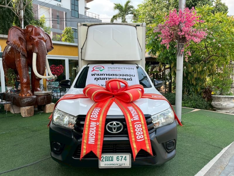 🛻 TOYOTA REVO SINGLE CAB 2.4 J MT ปี 2018 + ตู้บรรทุกสูง 1.80 ม. 🛻