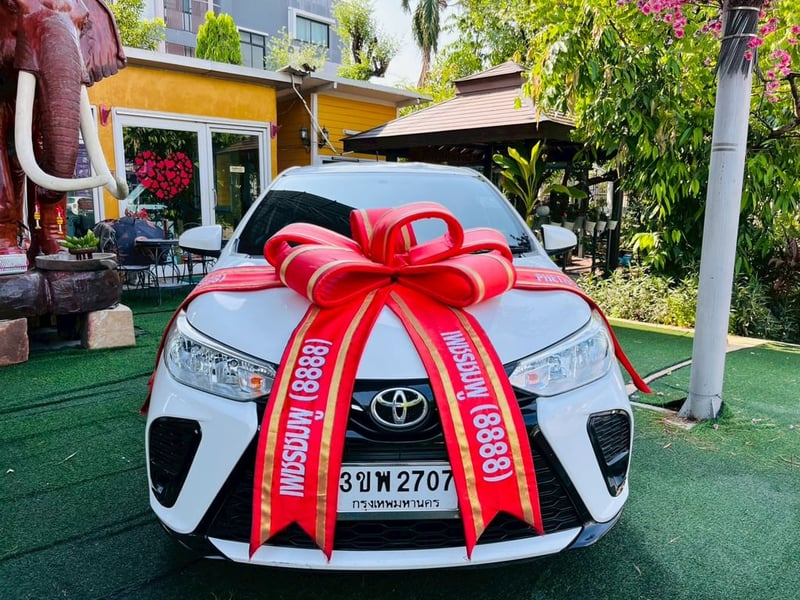 🚗 ขวัญใจมหาชน ประหยัดสุดขีด 2 ระบบ ราคาจับต้องง่าย! 🚗 TOYOTA YARIS 1.2 ENTRY AT ปี 2022 เบนซิน + แก๊ส LPG 🚗 ขวัญใจมหาชน ประหยัดสุดขีด 2 ระบบ ราคาจับต้องง่าย! 🚗 TOYOTA YARIS 1.2 ENTRY AT ปี 2022 เบนซิน + แก๊ส LPG