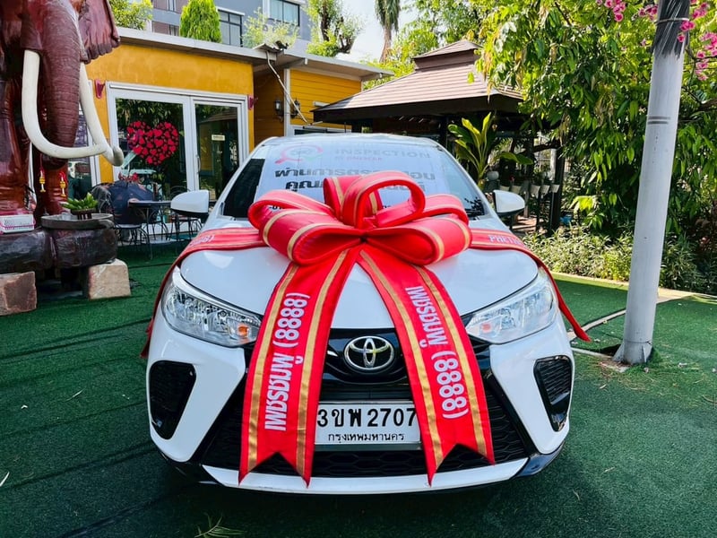 🚗 TOYOTA YARIS 1.2 ENTRY AUTO (เบนซิน+LPG) ปี 2022 🚗