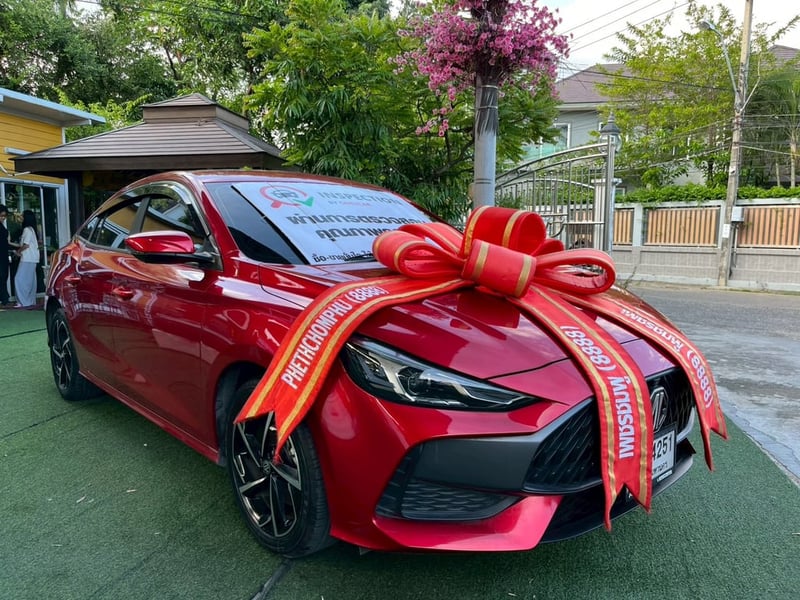 🏎️ รุ่นท็อปสุด! MG 5 1.5 X AUTO ปี 2025! 🏎️ 🏎️ รุ่นท็อปสุด! MG 5 1.5 X AUTO ปี 2025! 🏎️