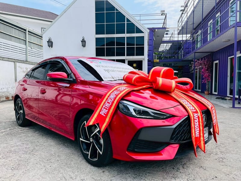 ✨ สภาพป้ายแดงเรียกพี่! MG 5 1.5 X i-SMART (รุ่น TOP สุด) ปี 2025 ✨