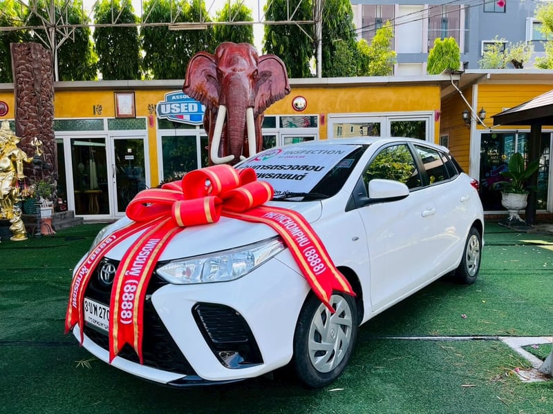 🚗 TOYOTA YARIS 1.2 ENTRY AUTO (เบนซิน+LPG) ปี 2022 🚗