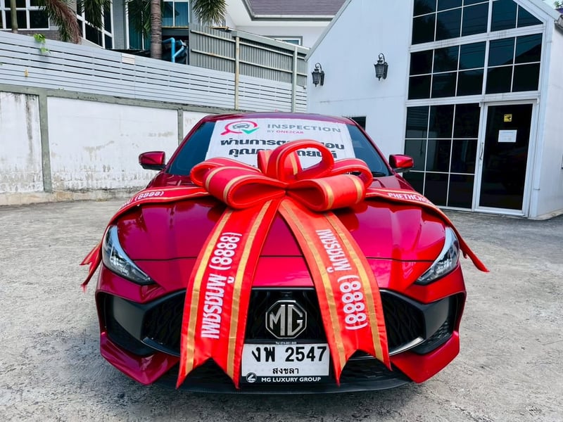 ✨ สภาพโชว์รูม! MG 5 1.5 X i-SMART (รุ่น TOP สุด) ปี 2025 ✨