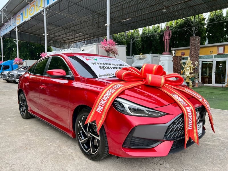 🏎️ สปอร์ตตัว TOP สภาพป้ายแดง! MG 5 1.5 X AT ปี 2025 🏎️ 🏎️ สปอร์ตตัว TOP สภาพป้ายแดง! MG 5 1.5 X AT ปี 2025 🏎️
