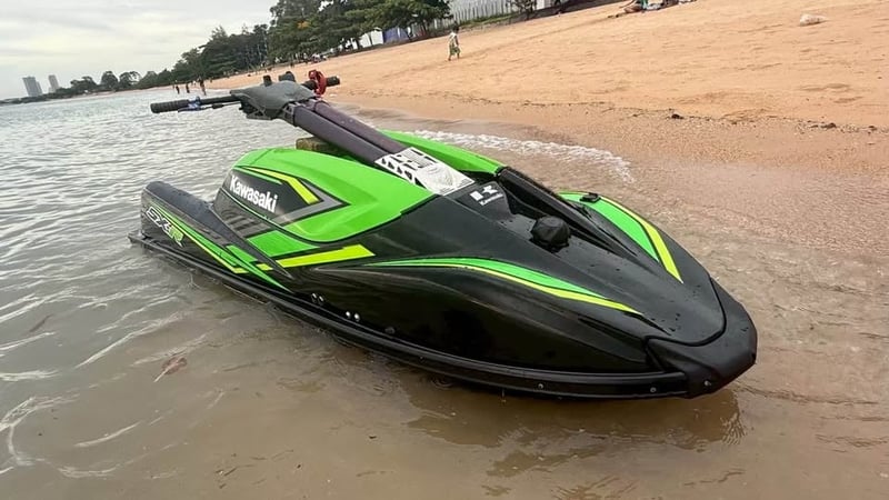 ขายด่วน! Kawasaki SX-R 1500 ปี 2019 สภาพนางฟ้า แต่งเต็มลำ พร้อมเทรลเลอร์ระบบทอร์ชั่นบาร์