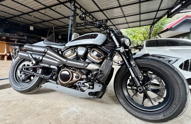 ปล่อยของสะสม! Harley-Davidson Sportster S 2021 แต่ง Carbon Kevlar เต็มลำ สภาพนางฟ้า 95%