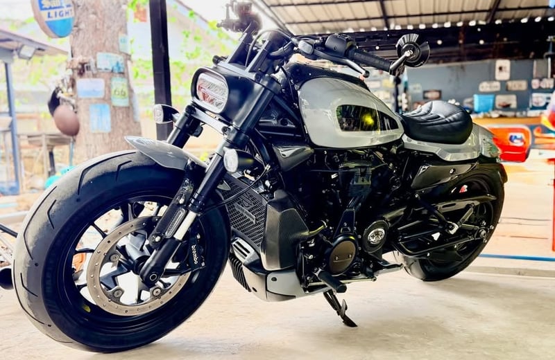 ปล่อยของสะสม! Harley-Davidson Sportster S 2021 แต่ง Carbon Kevlar เต็มลำ สภาพนางฟ้า 95%
