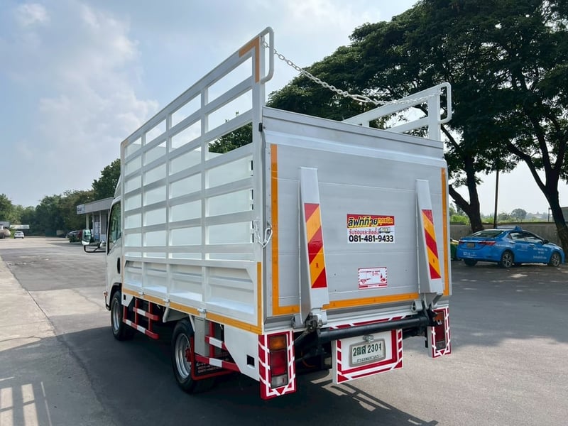 🎯Isuzu NLR 130 ปี 2563 พร้อมกระบะมีข้างเสริม มีลิฟต์ท้ายอย่างดี✨