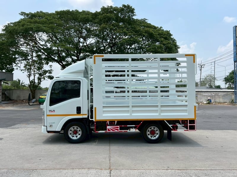 🎯Isuzu NLR130 ปี2565พร้อมกระบะมีข้างเสริมขึ้นใหม่ยาว3.50 เมตร ✨