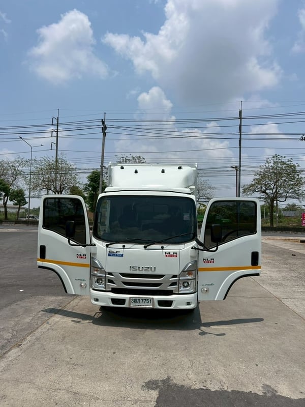 🎯Isuzu NLR130 ปี2565พร้อมกระบะมีข้างเสริมขึ้นใหม่ยาว3.50 เมตร ✨
