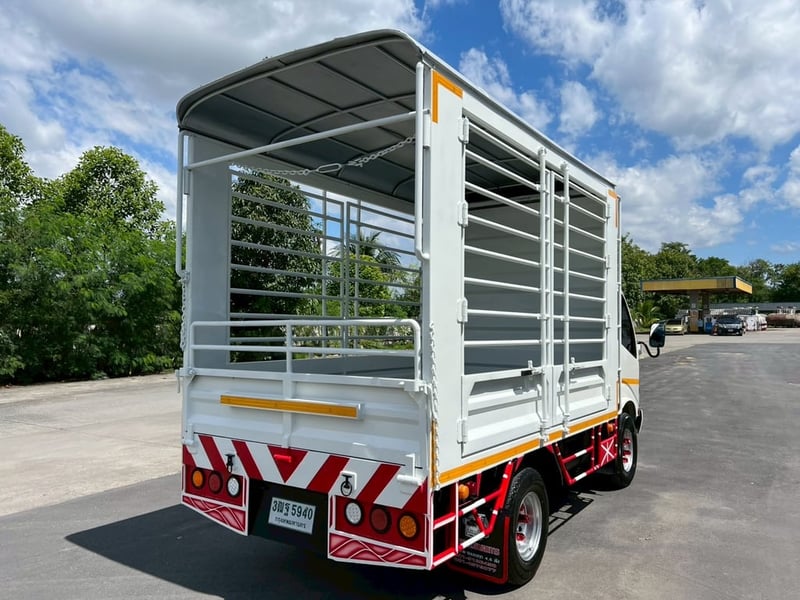 ✨🌻HINO ตัวATOM  พร้อมกระบะโครงหลังคา เปิดรอบด้าน สวยๆพร้อมใช้งาน 🚚✨
