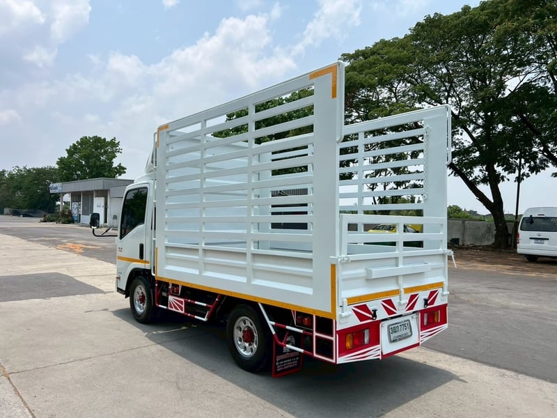 🎯Isuzu NLR130 ปี2565พร้อมกระบะมีข้างเสริมขึ้นใหม่ยาว3.50 เมตร ✨