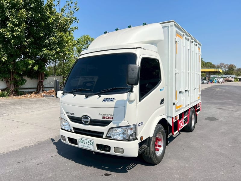 ✨🌻HINO ตัวATOM  พร้อมตู้แห้ง เปิดรอบด้าน สวยๆพร้อมใช้งาน 🚚✨