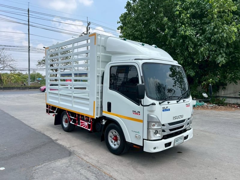 🎯Isuzu NLR130 ปี2565พร้อมกระบะมีข้างเสริมขึ้นใหม่ยาว3.50 เมตร ✨
