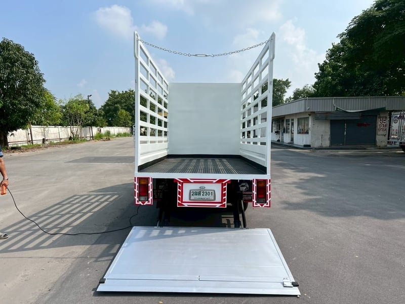 🎯Isuzu NLR 130 ปี 2563 พร้อมกระบะมีข้างเสริม มีลิฟต์ท้ายอย่างดี✨