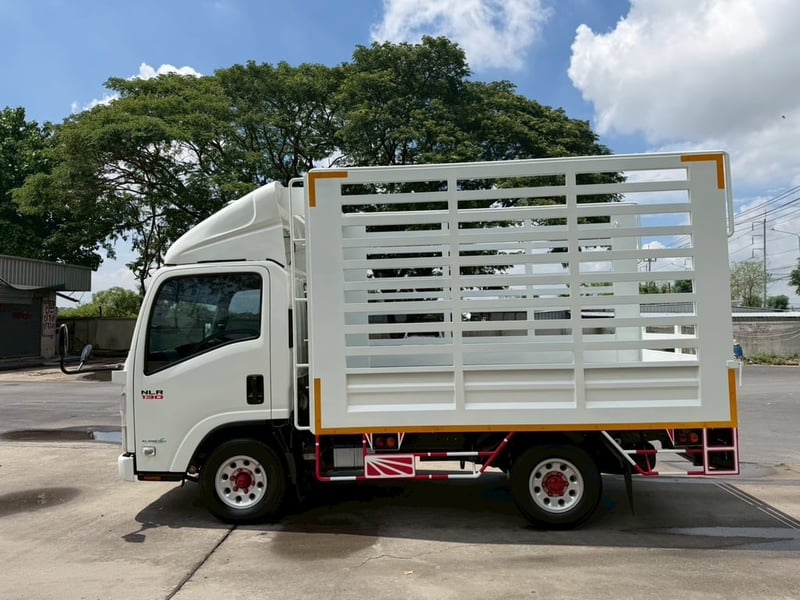 🎯Isuzu NLR130 ปี2565พร้อมกระบะมีข้างเสริม สวยๆพร้อมใช้งาน✨