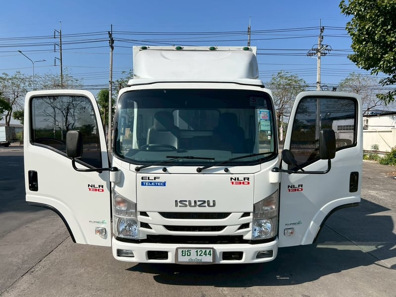 🎯Isuzu NLR 130 ปี 2565 พร้อมตู้แห้งยาว3.20 เมตร มีลิฟต์ท้ายอย่างดี✨