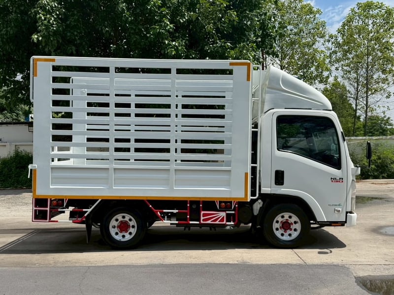 🎯Isuzu NLR130 ปี2565พร้อมกระบะมีข้างเสริม สวยๆพร้อมใช้งาน✨