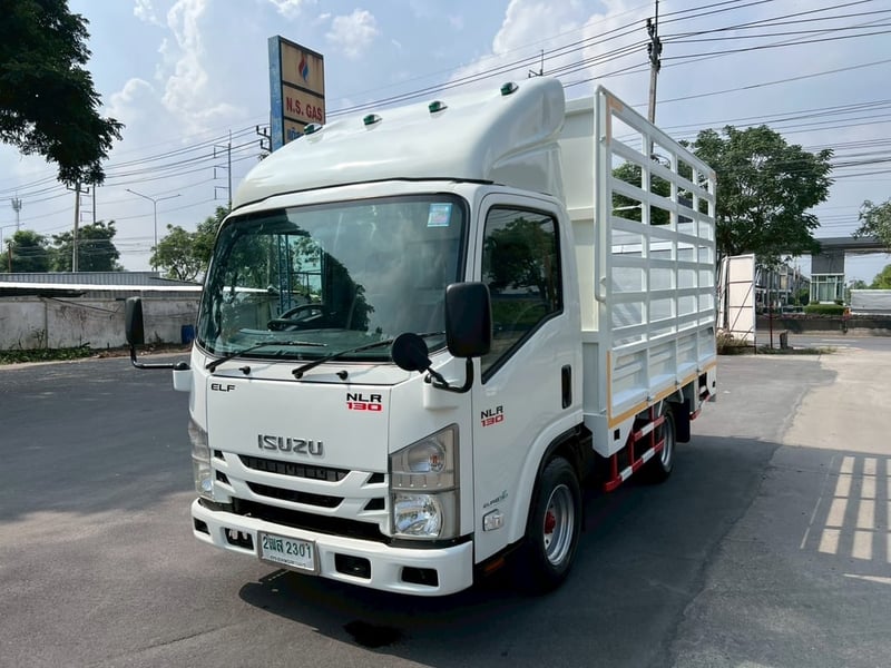 🎯Isuzu NLR 130 ปี 2563 พร้อมกระบะมีข้างเสริม มีลิฟต์ท้ายอย่างดี✨