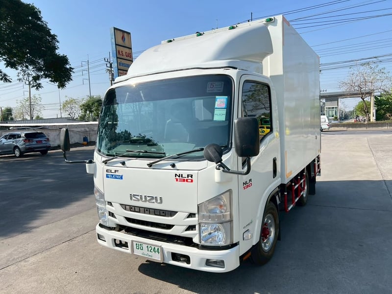 🎯Isuzu NLR 130 ปี 2565 พร้อมตู้แห้งยาว3.20 เมตร มีลิฟต์ท้ายอย่างดี✨