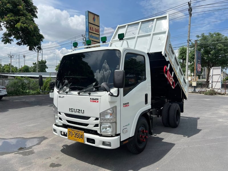 ISUZU NMR 130แรงม้า รถบรรทุก 6ล้อ ดั้มพ์ ปี2020
