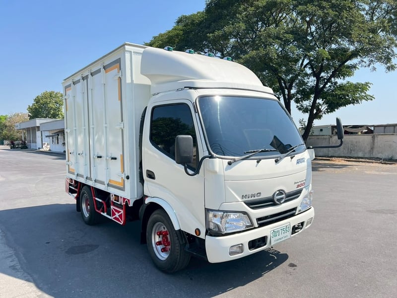 ✨🌻HINO ตัวATOM  พร้อมตู้แห้ง เปิดรอบด้าน สวยๆพร้อมใช้งาน 🚚✨