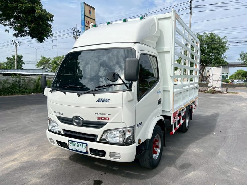 ✨🌻HINOตัวท็อป ไมล์เพียง2x,xxx พร้อมกระบะมีข้างเสริมสวยๆพร้อมใช้งาน 🚚✨