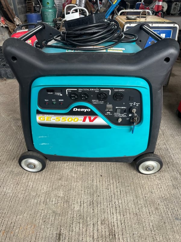 Denyo GE-5500 รุ่นใหม่ ใช้งานมา20ชั่วโมง สภาพใหม่