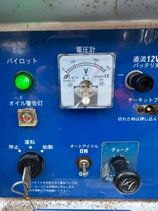 เครื่องปั่นไฟมือสองญี่ปุ่นปรับสภาพไฟ 220 โวลต์พร้อมใช้งาน