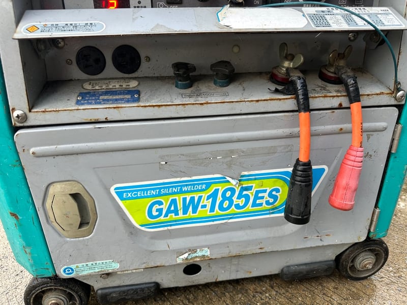 ตู้เชื่อมพร้อมชุดปั่นไฟDenyo รุ่นใหม่ มือสองญี่ปุ่น